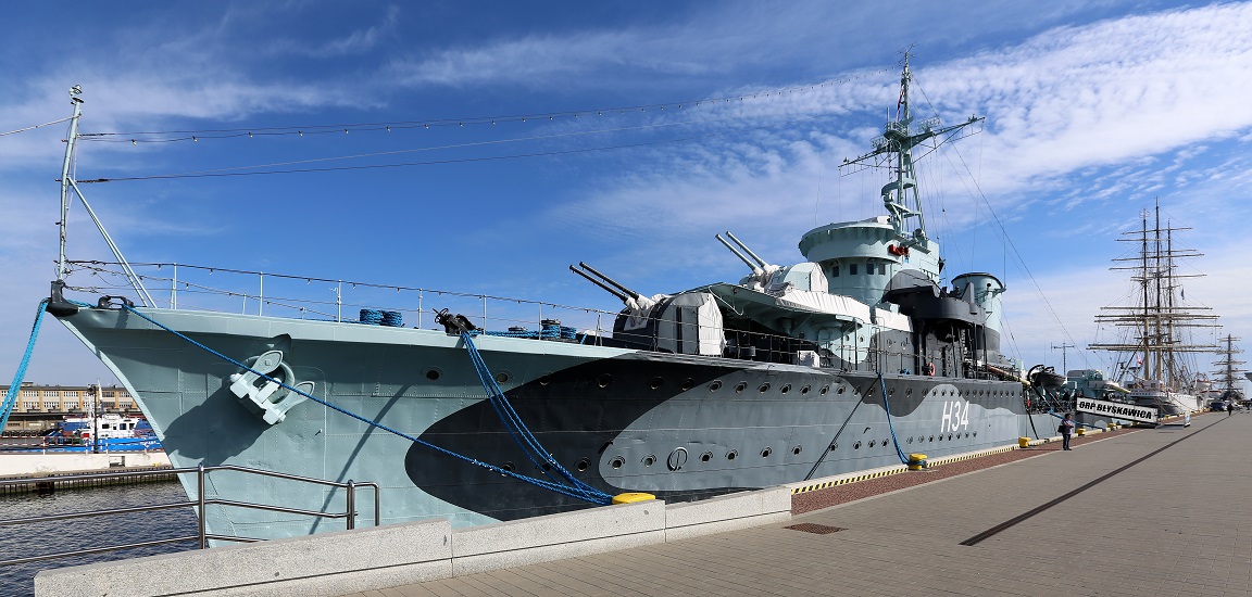 Okręt-muzeum Błyskawica Muzeum Marynarki Wojennej w Gdyni - Więcej informacji